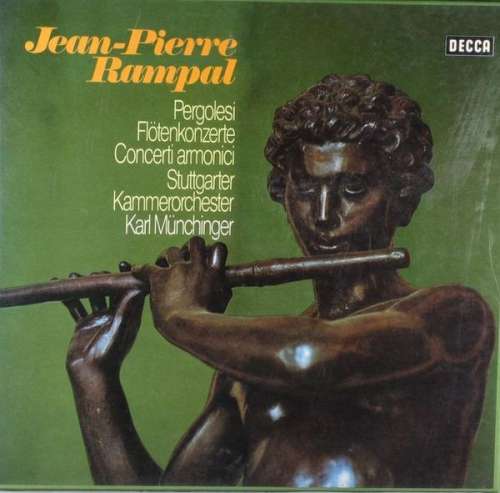 Cover Jean-Pierre Rampal / Pergolesi* / Stuttgarter Kammerorchester, Karl Münchinger - Flötenkonzerte - Concerti Armonici (2xLP + Box) Schallplatten Ankauf