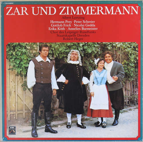 Cover Albert Lortzing - Zar Und Zimmermann (3xLP + Box) Schallplatten Ankauf