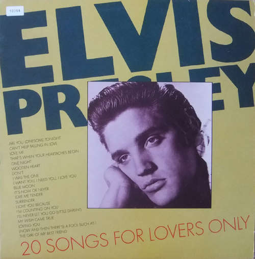 Cover Elvis Presley - 20 Songs For Lovers Only (LP, Comp) Schallplatten Ankauf