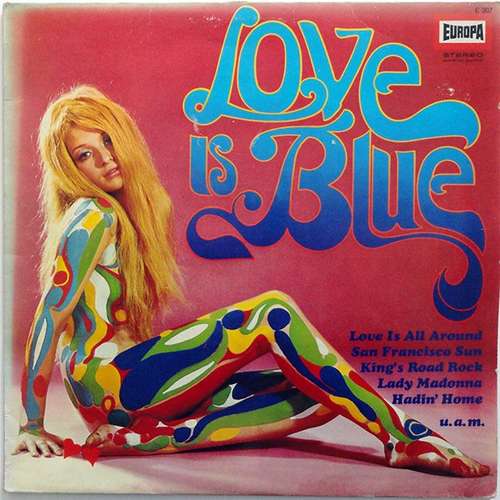 Cover Love Is Blue Schallplatten Ankauf