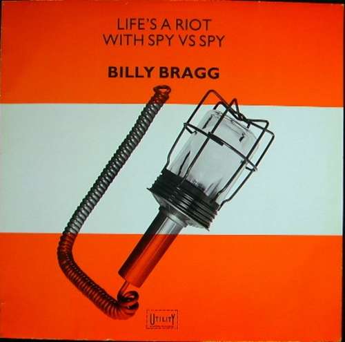 Cover Billy Bragg - Life's A Riot With Spy Vs Spy (LP, Album, RP) Schallplatten Ankauf