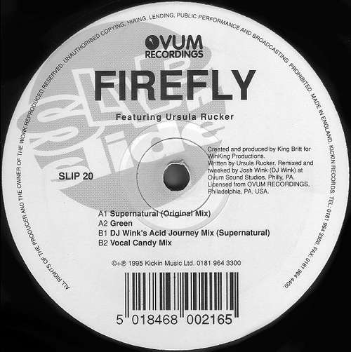 Cover Firefly Featuring Ursula Rucker - Supernatural (12) Schallplatten Ankauf