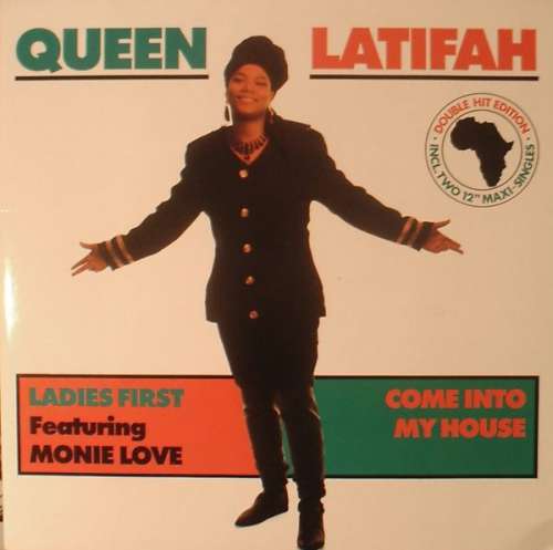 Cover Queen Latifah - Ladies First / Come Into My House (2x12, Maxi, Gat) Schallplatten Ankauf