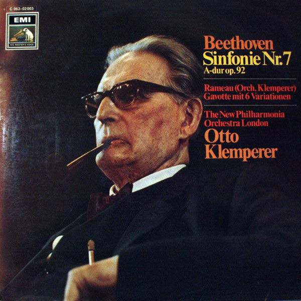 Cover Beethoven* / Rameau* – The New Philharmonia Orchestra London*, Otto Klemperer - Sinfonie Nr. 7 A-dur Op. 92 / Gavotte Mit 6 Variationen (LP) Schallplatten Ankauf