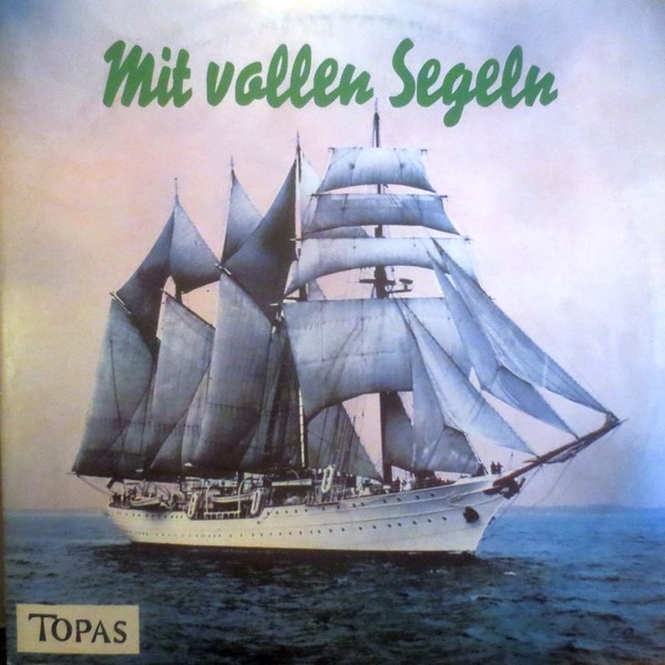 Cover Die Dominos (3), Die Blauen Jungs - Mit Vollen Segeln (LP) Schallplatten Ankauf