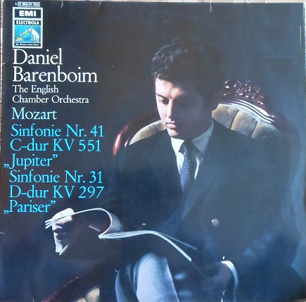 Cover Mozart* - Daniel Barenboim, English Chamber Orchestra - Sinfonie Nr. 41 C-Dur KV 551 Jupiter / Sinfonie Nr. 31 D-Dur KV 297 Pariser (LP) Schallplatten Ankauf
