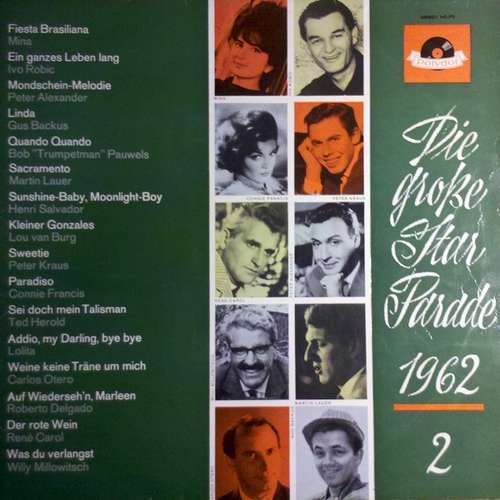 Cover Various - Die Große Star Parade 1962 - 2 (LP, Comp) Schallplatten Ankauf
