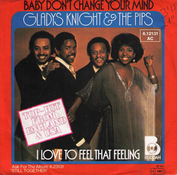 Cover Gladys Knight & The Pips* - Baby Don't Change Your Mind (7, Single) Schallplatten Ankauf