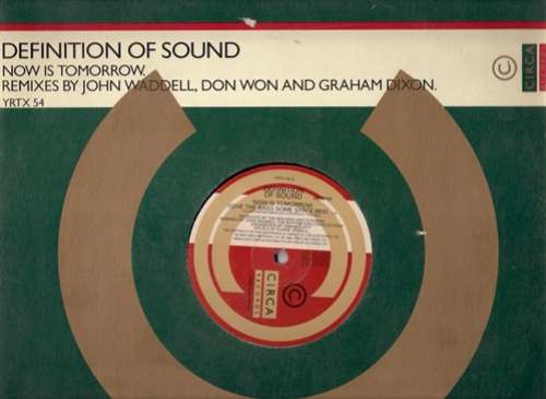 Cover Definition Of Sound - Now Is Tomorrow (12, Single) Schallplatten Ankauf