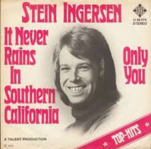 Cover Stein Ingersen* - It Never Rains In Southern California (7, Single) Schallplatten Ankauf