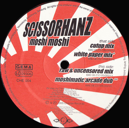 Bild Scissorhanz - Moshi Moshi (12) Schallplatten Ankauf
