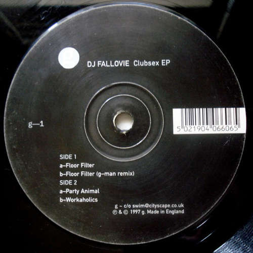 Cover DJ Fallovie - Clubsex EP (12, EP) Schallplatten Ankauf