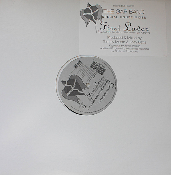 Cover The Gap Band - First Lover (Special House Mixes) (12) Schallplatten Ankauf