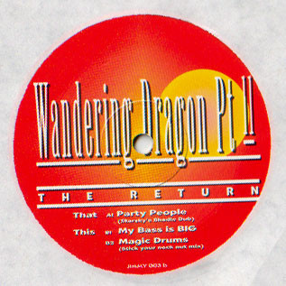 Cover Shades Of Rhythm - Wandering Dragon Pt II The Return (12) Schallplatten Ankauf