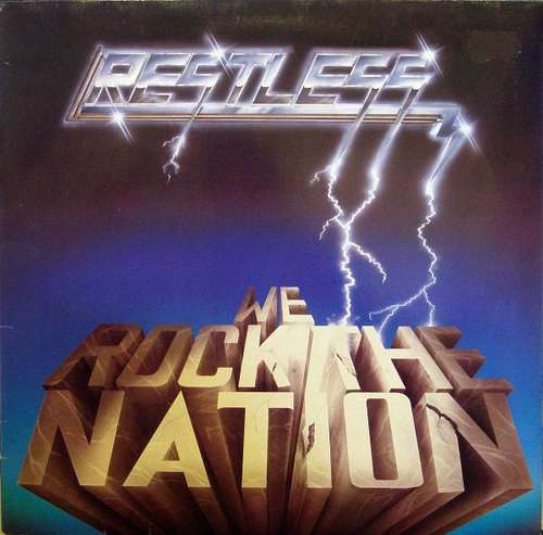 Cover Restless (5) - We Rock The Nation (LP, Album) Schallplatten Ankauf