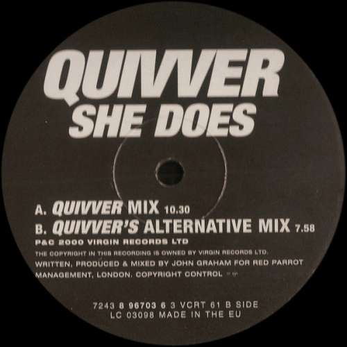 Cover Quivver - She Does (12) Schallplatten Ankauf