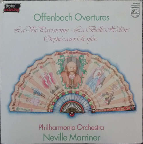 Cover Philharmonia Orchestra • Neville Marriner* - Offenbach Ouvertures (LP, Album) Schallplatten Ankauf