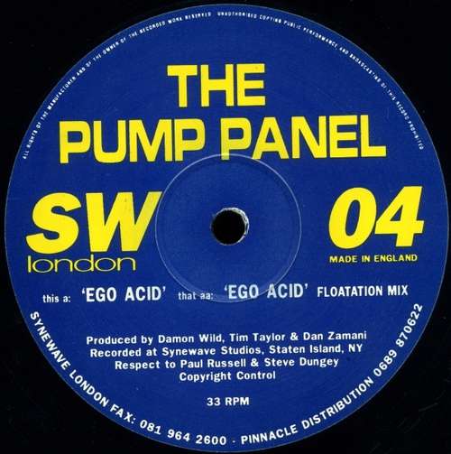 Cover The Pump Panel - Ego Acid (12) Schallplatten Ankauf