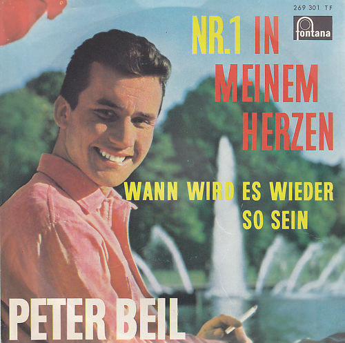 Cover Peter Beil - Nummer Eins In Meinem Herzen (7, Single) Schallplatten Ankauf