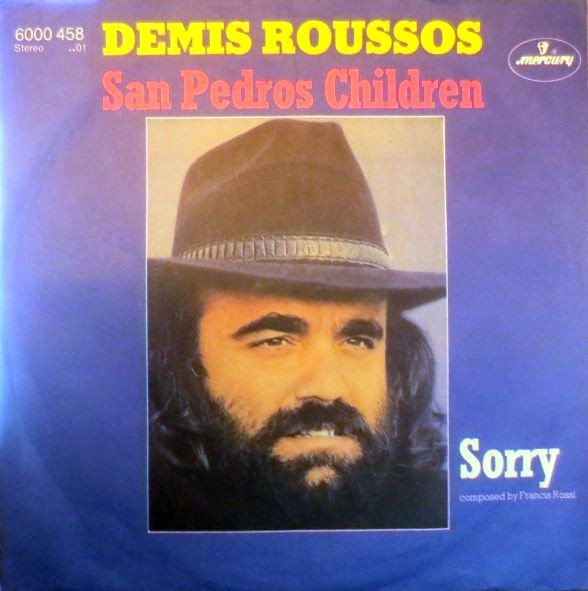 Cover Demis Roussos - San Pedros Children / Sorry (7, Single) Schallplatten Ankauf