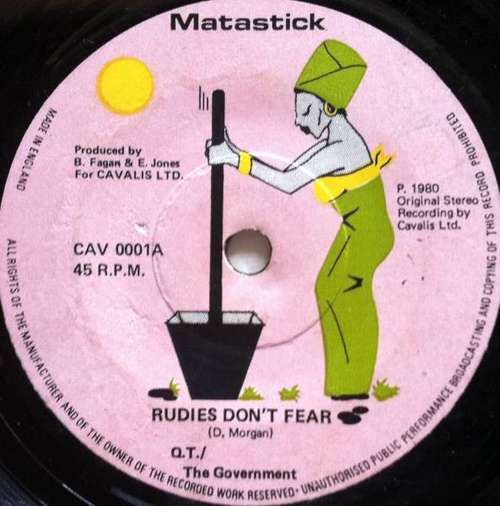 Cover Q.T. (5) / The Government (5) - Rudies Don't Fear (12) Schallplatten Ankauf