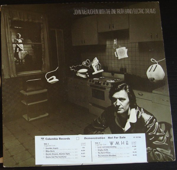Cover John McLaughlin With The One Truth Band - Electric Dreams (LP, Album, Promo) Schallplatten Ankauf