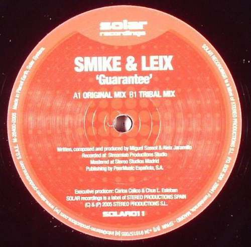 Cover Smike & Leix - Guarantee (12) Schallplatten Ankauf