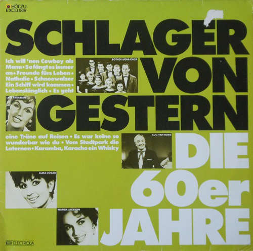 Cover Various - Schlager Von Gestern (Die 60er Jahre) (2xLP, Comp) Schallplatten Ankauf