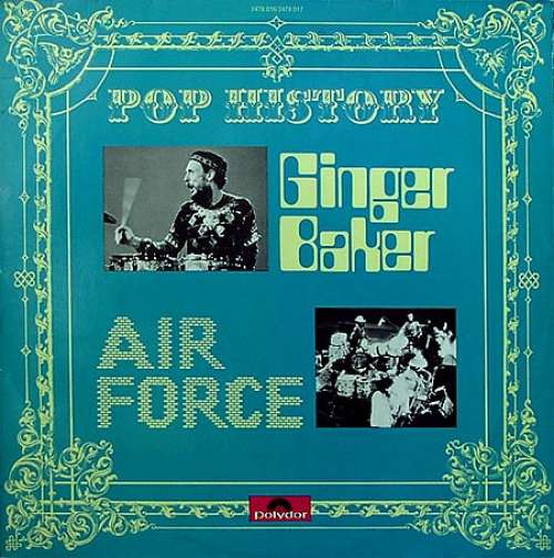 Cover Ginger Baker, Air Force - Pop History (2xLP, Comp) Schallplatten Ankauf