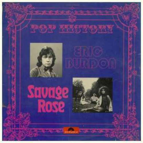 Cover Eric Burdon, Savage Rose - Pop History (2xLP, Comp) Schallplatten Ankauf