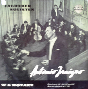 Cover Zagreber Solisten* Unter Antonio Janigro - W. A. Mozart* - Divertimento K.V. 136, 137, 138 - Serenata Notturna K.V. 239 (LP) Schallplatten Ankauf