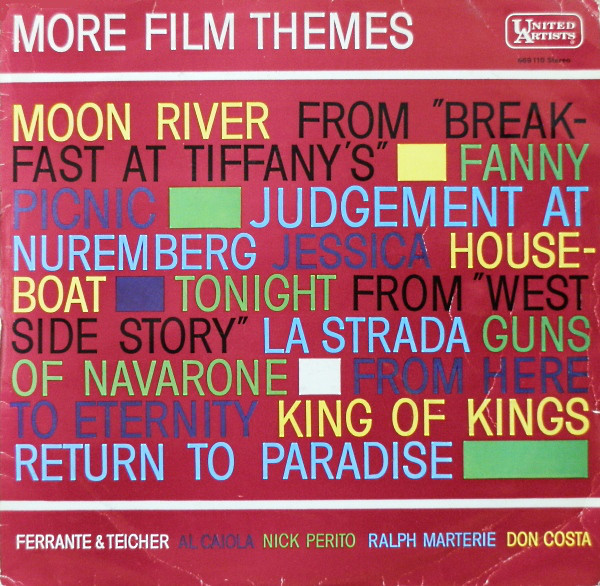 Cover Ferrante & Teicher, Al Caiola, Nick Perito, Ralph Marterie, Don Costa - More Film Themes (LP, Comp) Schallplatten Ankauf