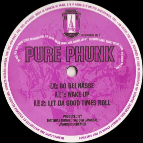 Cover Pure Phunk - Wake Up (12) Schallplatten Ankauf