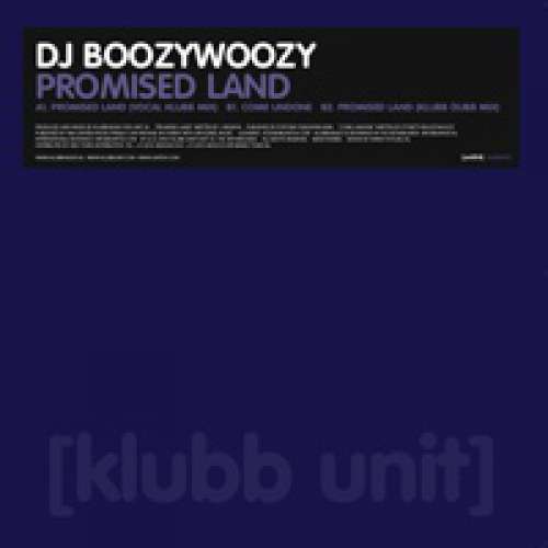 Cover DJ BoozyWoozy - Promised Land (12) Schallplatten Ankauf