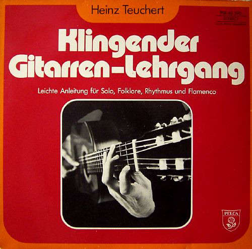 Cover zu Heinz Teuchert - Klingender Gitarren-Lehrgang (LP) Schallplatten Ankauf