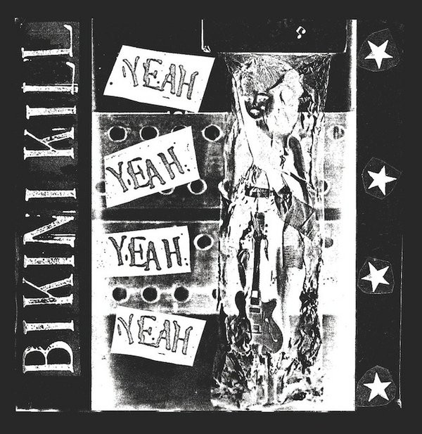 Cover Bikini Kill - Yeah Yeah Yeah Yeah (LP, RE, RM) Schallplatten Ankauf