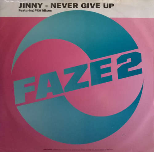 Cover Jinny - Never Give Up (12) Schallplatten Ankauf