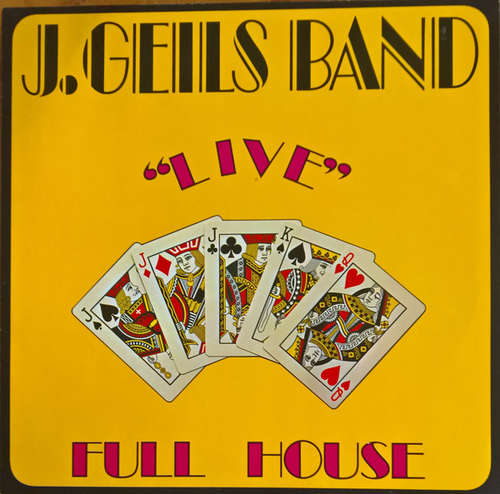 Cover The J. Geils Band - Live Full House (LP, Album, RE) Schallplatten Ankauf