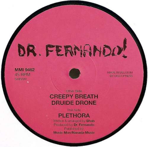 Cover Dr. Fernando! - Creepy Breath (12) Schallplatten Ankauf