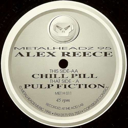 Cover Alex Reece - Pulp Fiction / Chill Pill (12) Schallplatten Ankauf