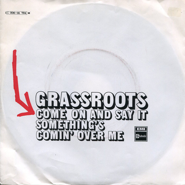 Cover The Grassroots* - Come On And Say It (7, Single) Schallplatten Ankauf