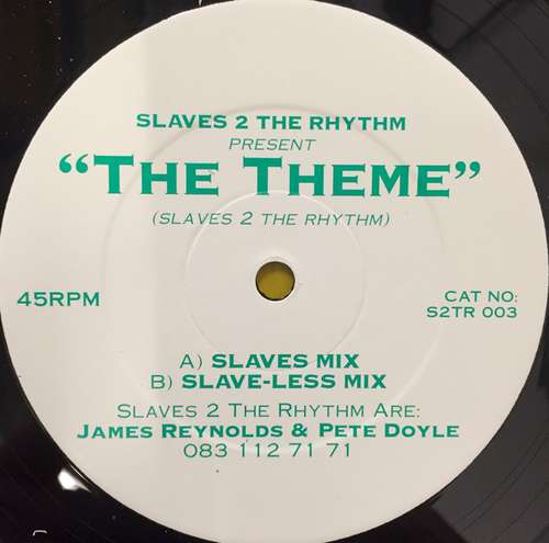 Cover Slaves 2 The Rhythm - The Theme (Slaves 2 The Rhythm) (12) Schallplatten Ankauf