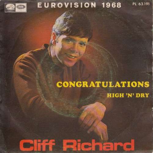 Cover Cliff Richard - Congratulations (7, Single) Schallplatten Ankauf