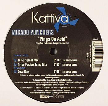 Cover Mikado Punchers - Pings On Acid (12) Schallplatten Ankauf
