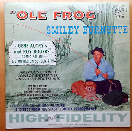Cover Smiley Burnette - Ole Frog (LP) Schallplatten Ankauf