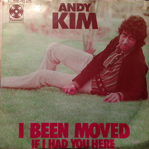 Cover Andy Kim -  I Been Moved / If I Had You Here (7) Schallplatten Ankauf