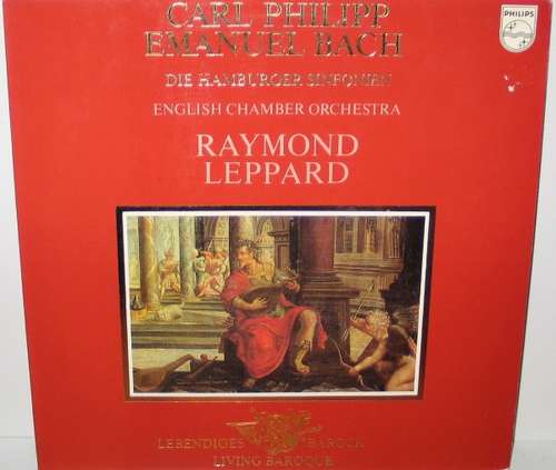 Cover Carl Philipp Emanuel Bach / English Chamber Orchestra, Raymond Leppard - Die Hamburger Sinfonien  (LP) Schallplatten Ankauf