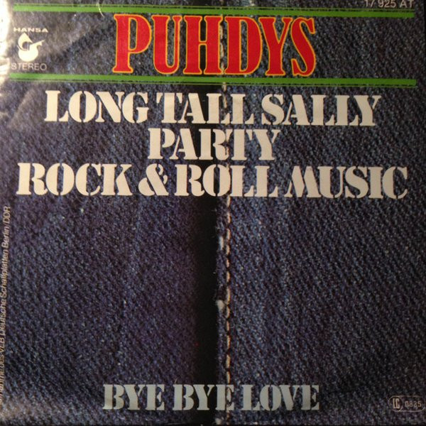 Cover Puhdys - Long Tall Sally/Party/Rock And Roll Musik / Bye Bye Love (7, Single) Schallplatten Ankauf