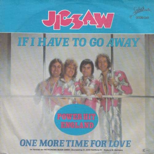 Cover Jigsaw (3) - If I Have To Go Away (7, Single) Schallplatten Ankauf