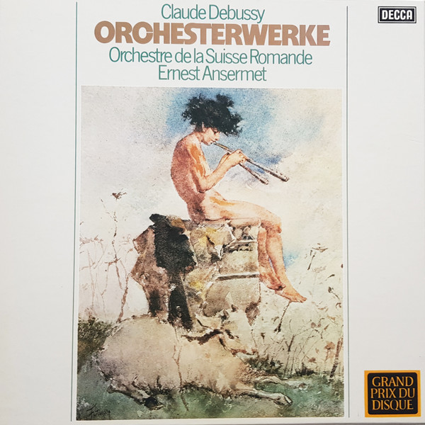 Cover Claude Debussy, Orchestre De La Suisse Romande*, Ernest Ansermet - Orchesterwerke (4xLP, Comp + Box) Schallplatten Ankauf